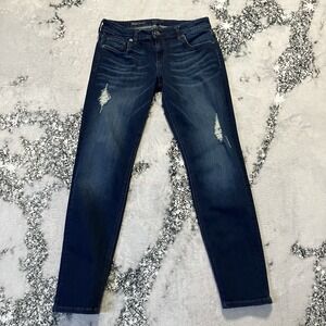 Kut From The Kloth Jeans Womens Size 4 Katherine Slouchy Boyfriend Distressed